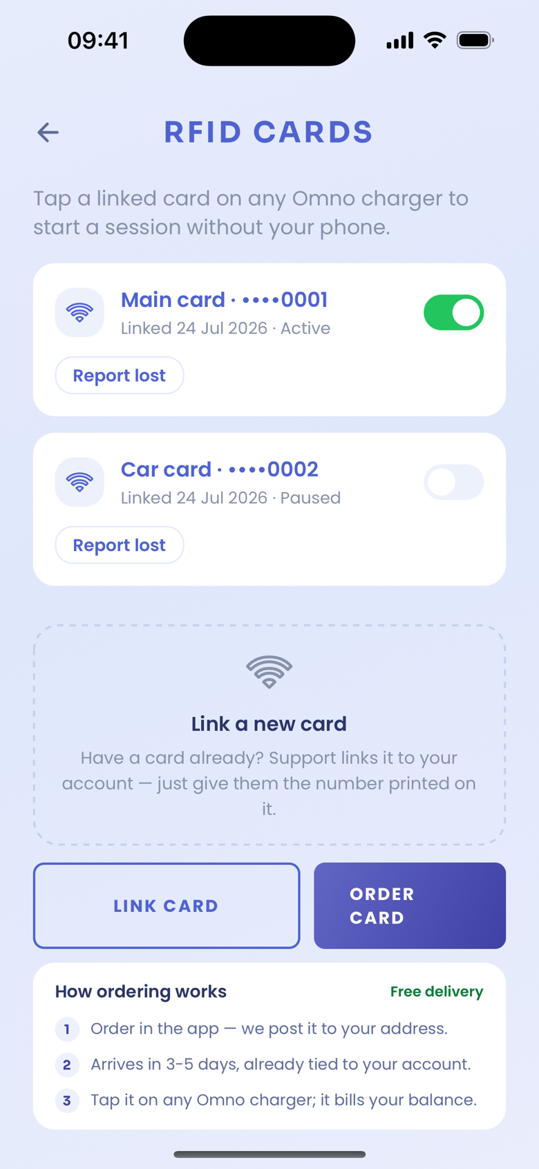 OMNO cards