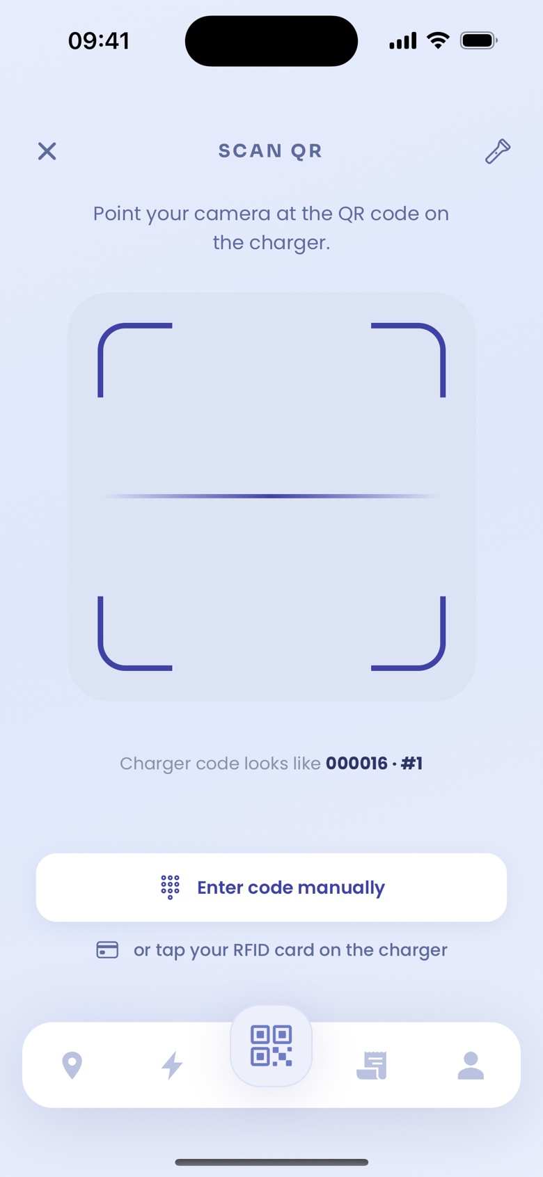 QR scan